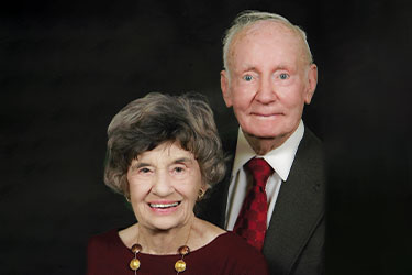 Sherrill Williams Ragans, TIFT ’58, and her late husband, Jimmy